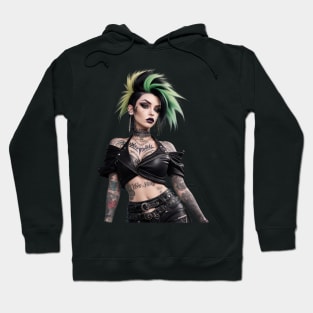 inked girl Hoodie